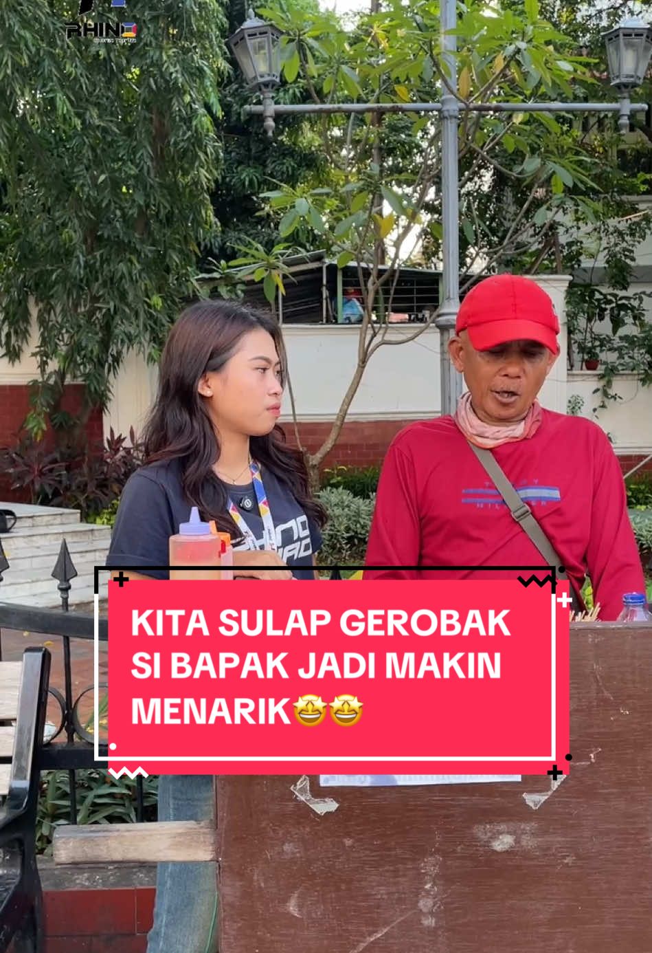 Makin maju sukses terus ya pak, semangat🥰🥰 #makeoverrhino #rhinoindonesia #umkmindonesia #rhinobantuumkm  📍didepan sekolah SMP 280 Jakarta Menteng, Jakarta Pusat