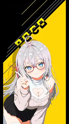 Alya Poco wallpaper 💛    wallpaper in my bio 🔗    #roshidere #poco #alya #wallpaperaesthetic #livewallpaper 