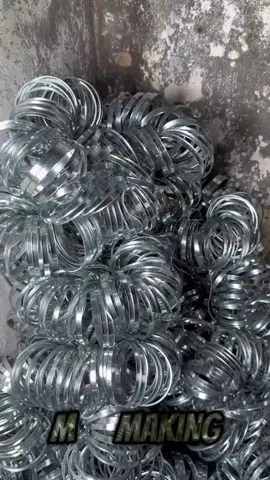 Making Shiny Metal Bangles | Step by Step #fyp 