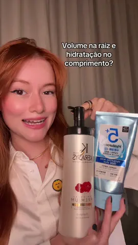 Kerasys Volume Shampoo + Máscara Hyaluronic. Onde encontrar: Elausa.com.br > Cupom: Manu10 