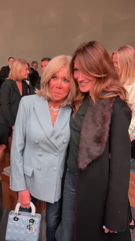 #brigittemacron et #carlabruni au défilé #dior  #TikTokFashion #fashionweek 
