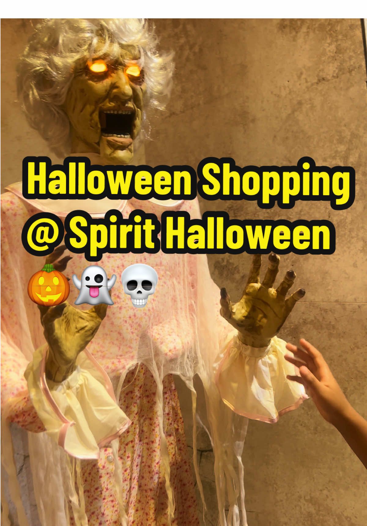 Today we went shopping for our costumes and decorations for home! Getting Halloween Ready!🎃👻💀#Halloween 🎃 #spirithalloween #firstofthemonth #october 