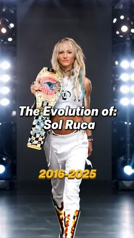 The evolution of Sol Ruca.#wwedivas #usa #womenwrestling #WWE #solruca 