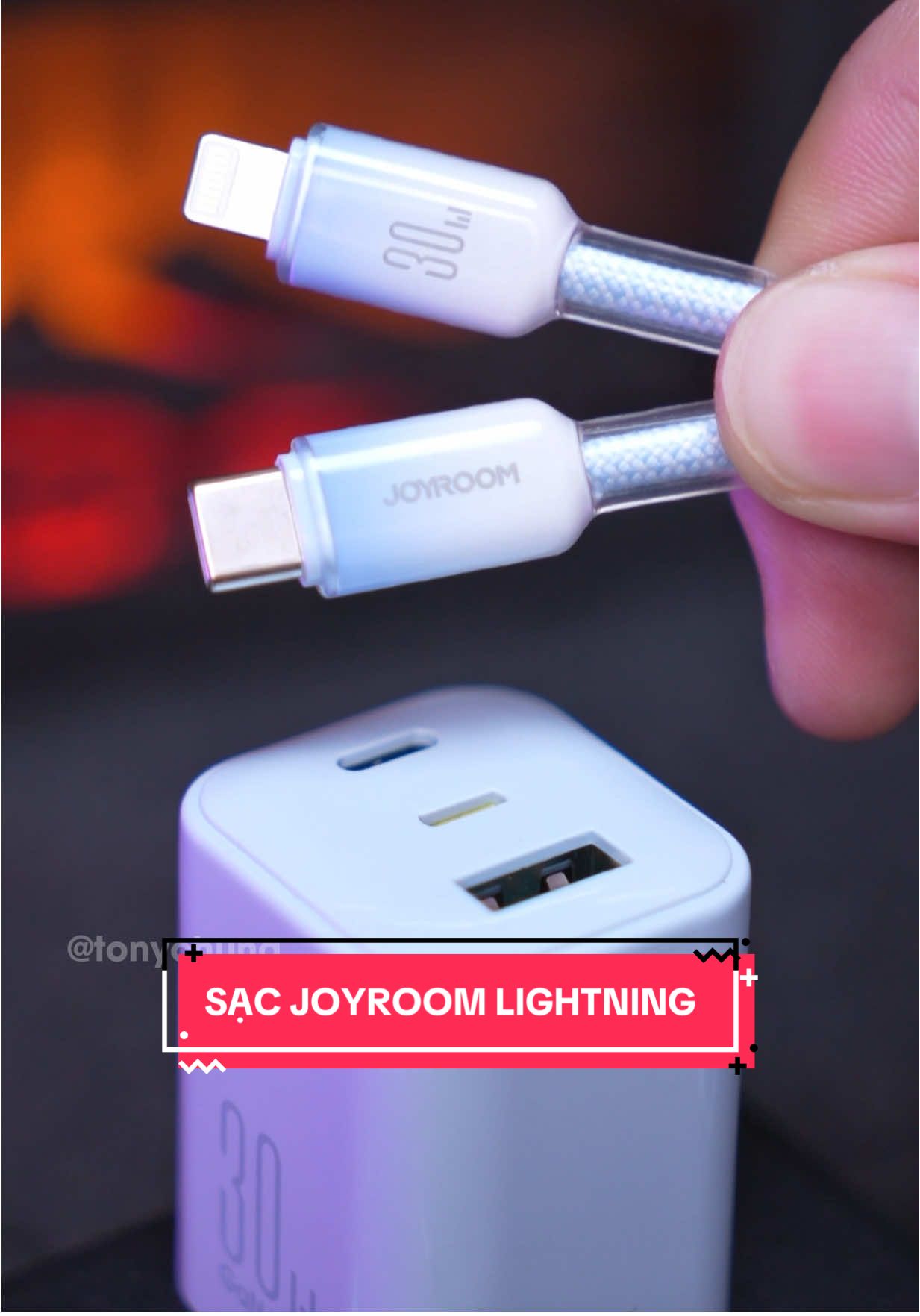 Trả lời @Fb : Ca Soái Linh bộ sạc cực kỳ xịn sò #LearnOnTikTok #tonychung 