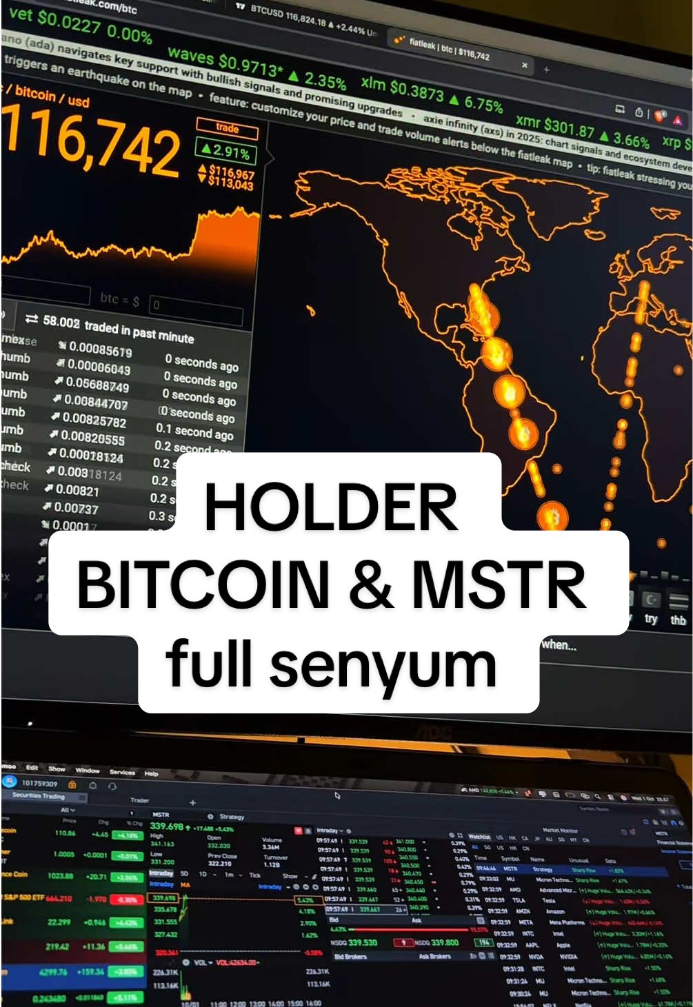 Alhamdulillah ga sia-sia beli MSTR di harga 305$ memarin #saham #trading #investasi #fyp #fypage 