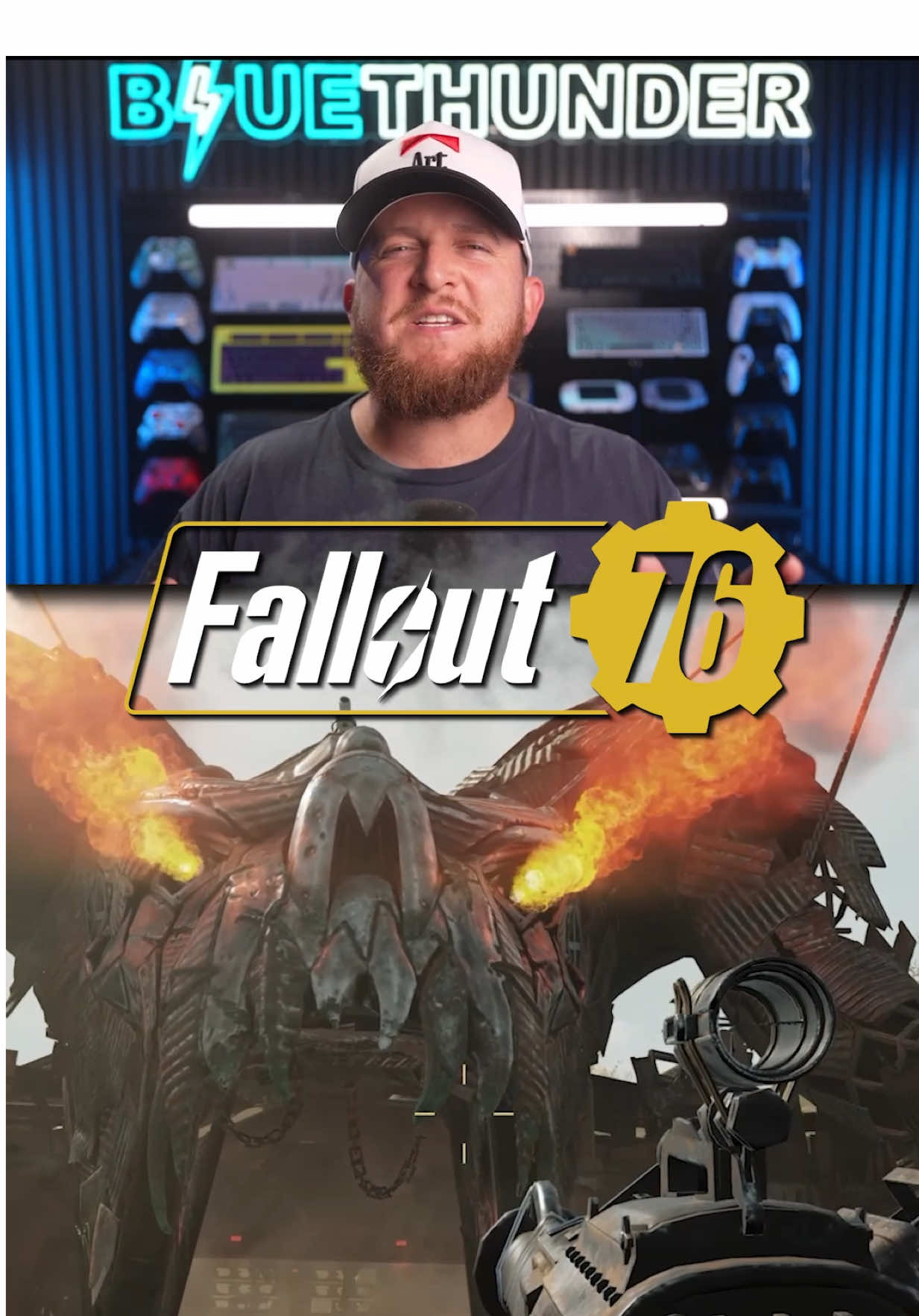 Fallout just keeps getting better and better! They gave me a chance to try the new MASSIVE update early! This is all alpha footage FYI! #fallout76 #fallout #gaming