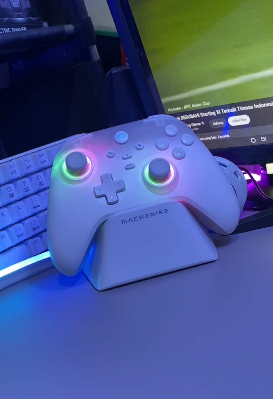 Gamepad controler murah dipakai enak parah + free charger dock dari mechenike G3 V2 #gamepad #gamepadcontroller #gamepadwireless #gamepadbluetooth #wibgajian 