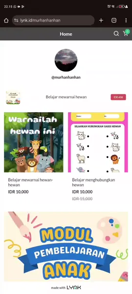 ayok yang mau beli alat mewarnai langsung aja yak dihttps://lynk.id/murhanhanhan