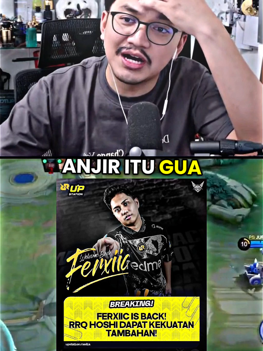 Tanggapan Mas Ade RRQ Ferxic Is Back Cuma buat Tumbal kah?😅#rrqferxic #mlbbcreatorbase #planofpublisher #NEXTJagoanMabar #MLBBNEXT2025 