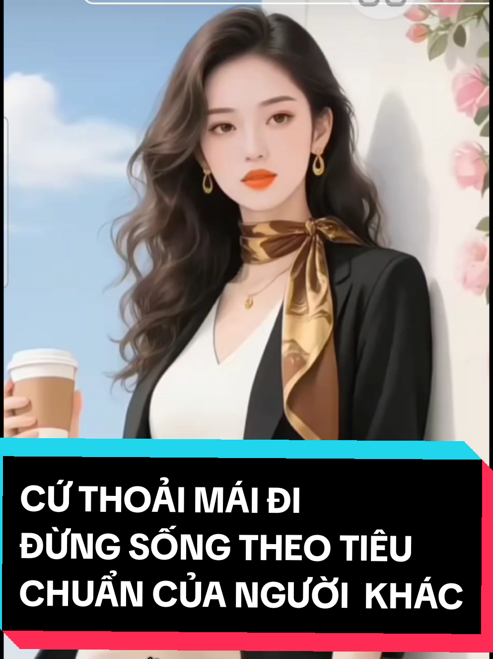 @40+ @40+ @40+ Cuộc đời vốn ngắn ngủi, đừng sống theo tiêu chuẩn của người khác, cứ thoải mái đi 🥰🥰🥰. #phunukhichatvatutin #foryou #xuhuong #phunukhichat #phunu40 