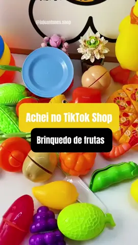 Brinquedo de frutas. #tiktokshop #achadinhos #brinquedos #diadascrianças 