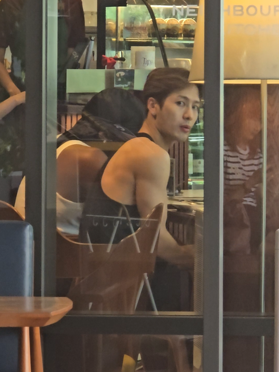 🍽💚🏃 #JACKSONWANGWORLDTOUR  #JacksonWang 