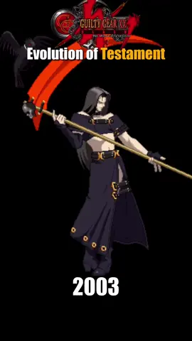 2003 Testament vs 2022 Testament #guiltygear #guiltygearstrive 
