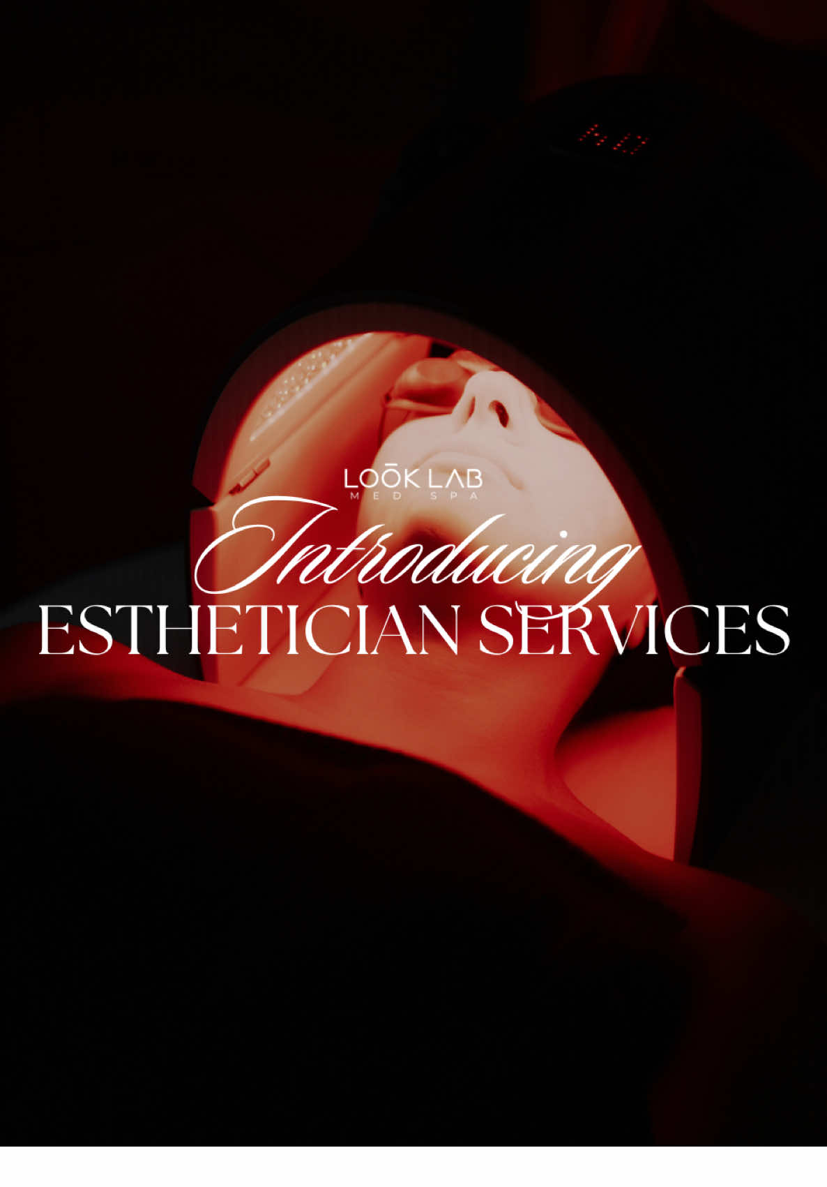 The wait is over — our esthetician services are officially here 🧖‍♀️ Starting today, experience advanced treatments designed to transform your skin: 💧 HydraFacials 🌟 VI Peels 🫧 The Formula Signature Facial 🔆 LED Light Therapy 🪞 Dermaplaning 💆‍♀️ Lymphatic Drainage  To elevate your results, we’ve expanded our skincare collection with three new professional lines — ZO Skin Health, SkinBetter Science, and Colorescience — alongside our trusted Alastin favorites 🤍 Your skin, redefined. Book your treatment at LookLab.com or call 833.999.5665 🗓️