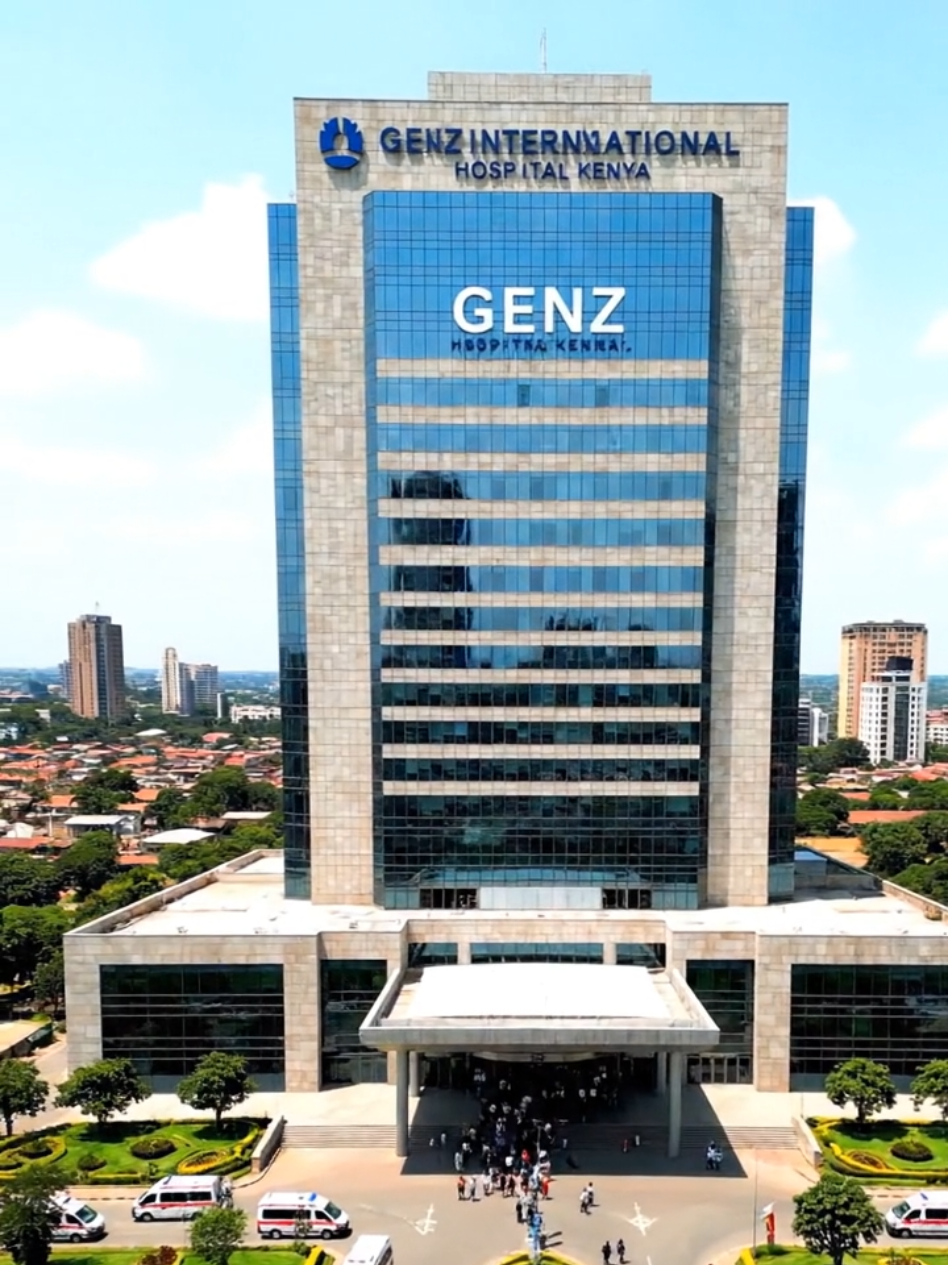 #genz #kenya #kalumaboy #ai #veo3 sha genz hospital 