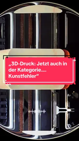 Nicht jeder Druck ist ein Meisterwerk… aber jeder hat seine Geschichte. #KreativSchicht3D #3DDruck #handmade #fyp #anycubic 