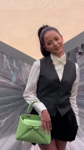 Jisoo front row for today’s @dior spring 2026 runway show in Paris. #TikTokFashion #parisfashionweek