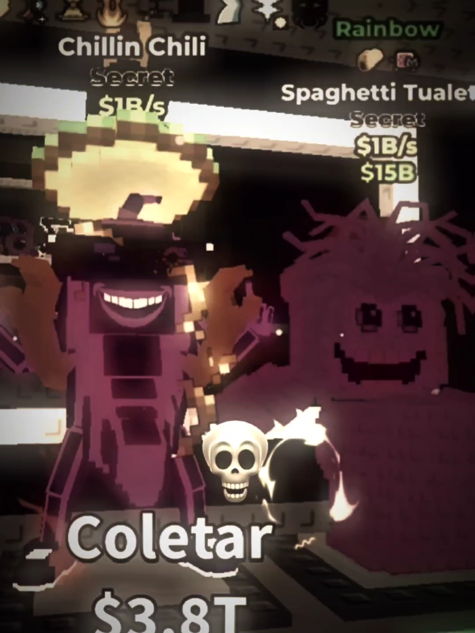 Às pimentas 🌶️🔥 #brainrot #roubeumbrairont #stealabrainort #robloxfyp #CapCut 