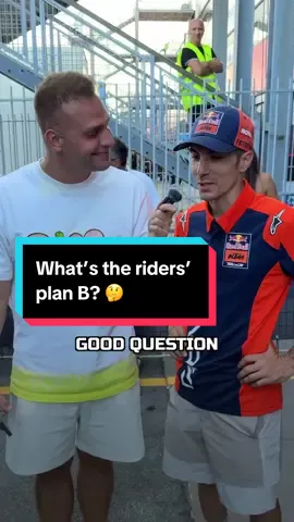 Sliding doors or plan B? 👀What would they do for a living if they weren't racing or working in #MotoGP? 🤔