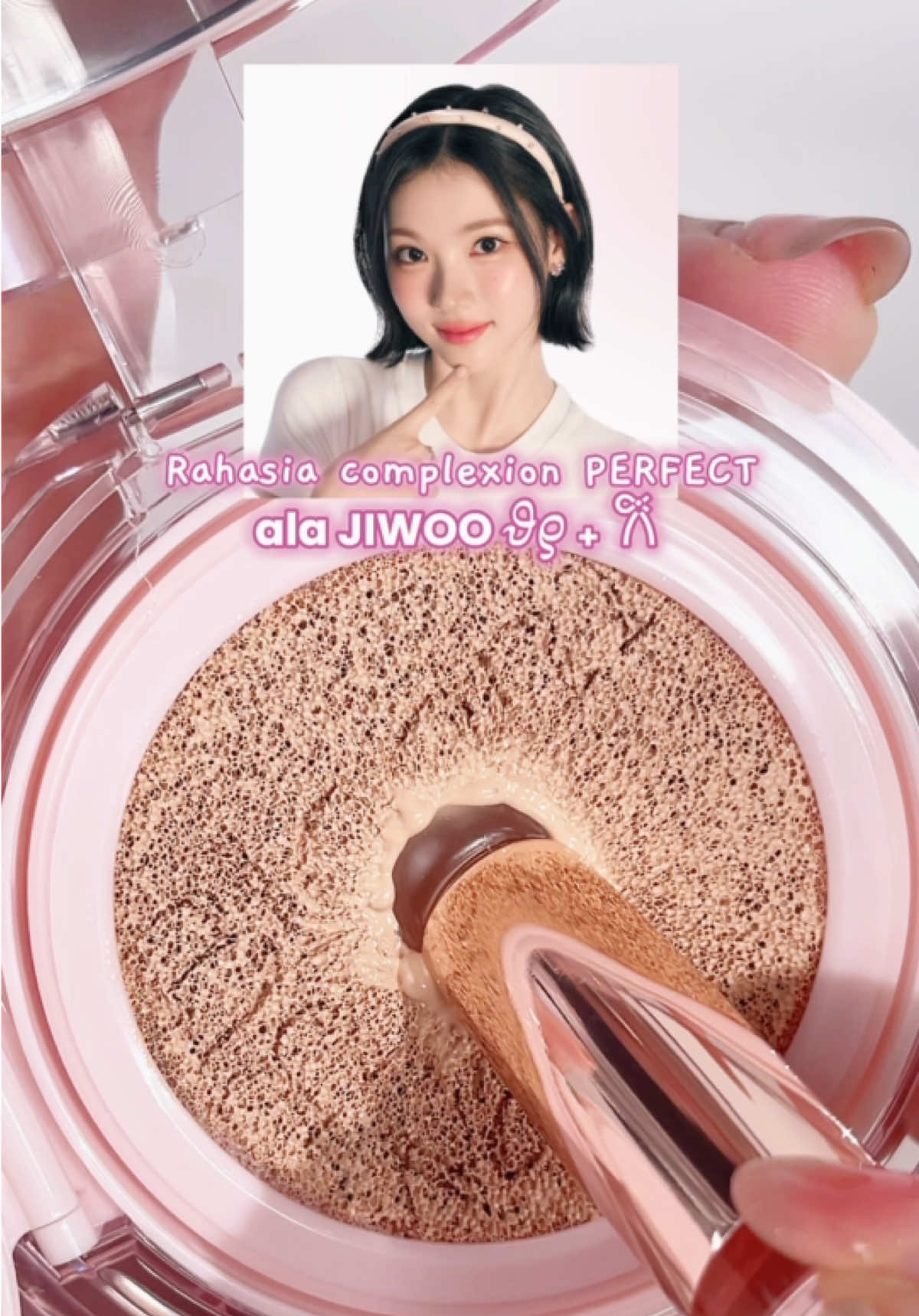 Rahasia complexion perfect JIWOO? Saatnya Minbae sepal sepil! 🍓🌸 #barenbliss #barenblissID #JoyfulCleanBeauty #barenblissxHearts2Hearts 