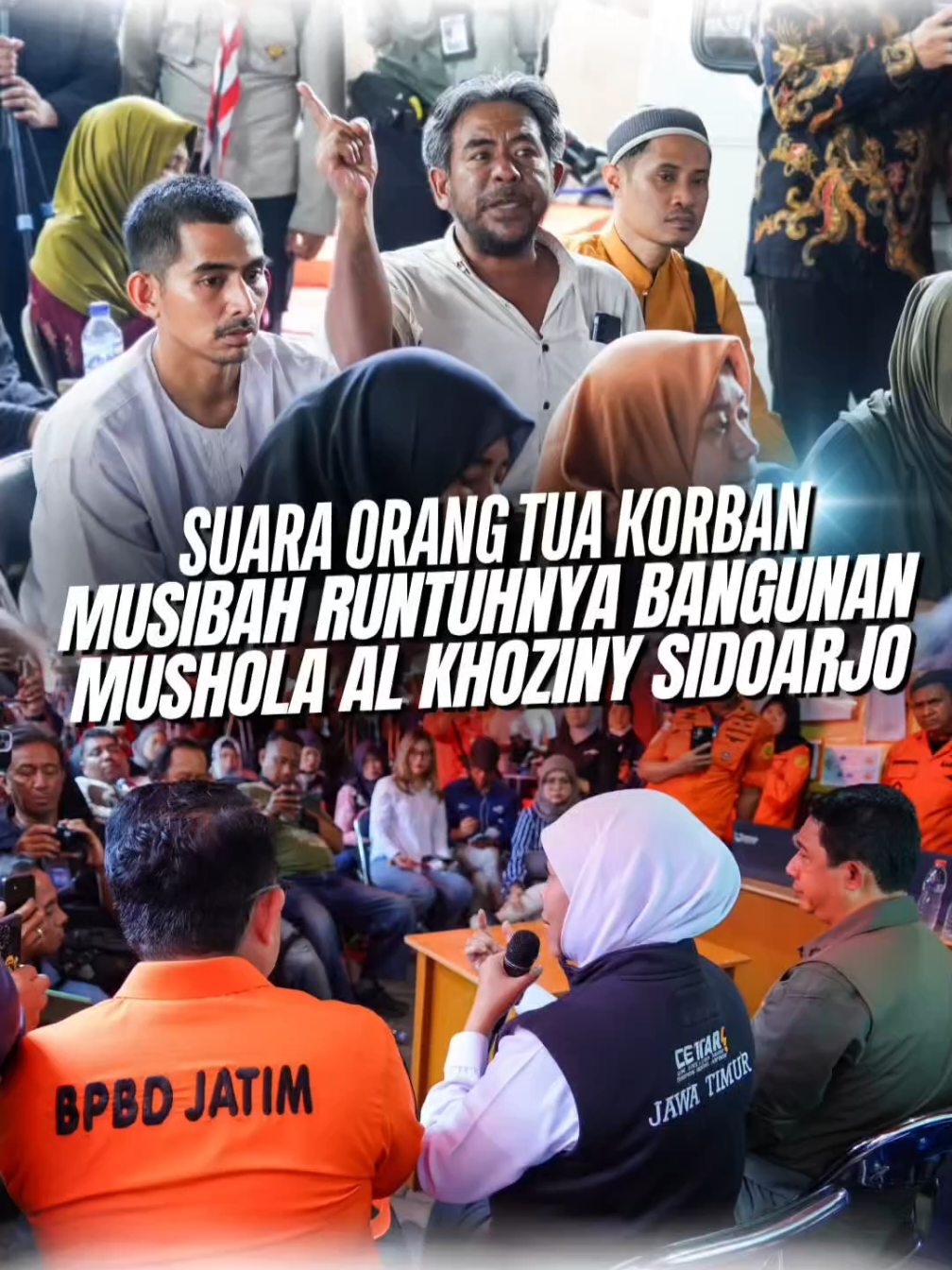 Mohon do'a semuanya. Pesantren Al Khoziny Buduran, Rabu (1 /10). #sidoarjo #basarnas #bnpb #bpbd 