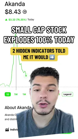 I used these 2 HIDDEN details to catch a 100% stock squeeze today ✅  #stockstobuy #investing #stocks #ipo #stocksforbeginners 