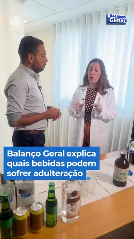 A toxicologista Paula Carpes Victório conversa com o #BalançoGeral e alerta sobre os riscos graves do consumo de bebidas sem procedência. Segundo ela, substâncias como o metanol podem causar intoxicação, cegueira e até levar à morte. É preciso ficar atento ao que você está colocando no copo. 👉 Assista à reportagem completa do #BalançoGeral em R7.com/balancogeral