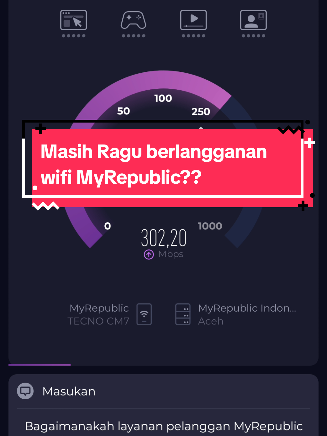My Republic Resmi Punya server Sendiri di Aceh. Yang Mau daftar boleh DM/Wa sekarang. Buruan sebelum kelewatan promo seperti bulan sebelumnya. #wifiterbaik #wifiacehbesar #wifibandaaceh #wifirekomendasi #pasangwifibandaaceh 