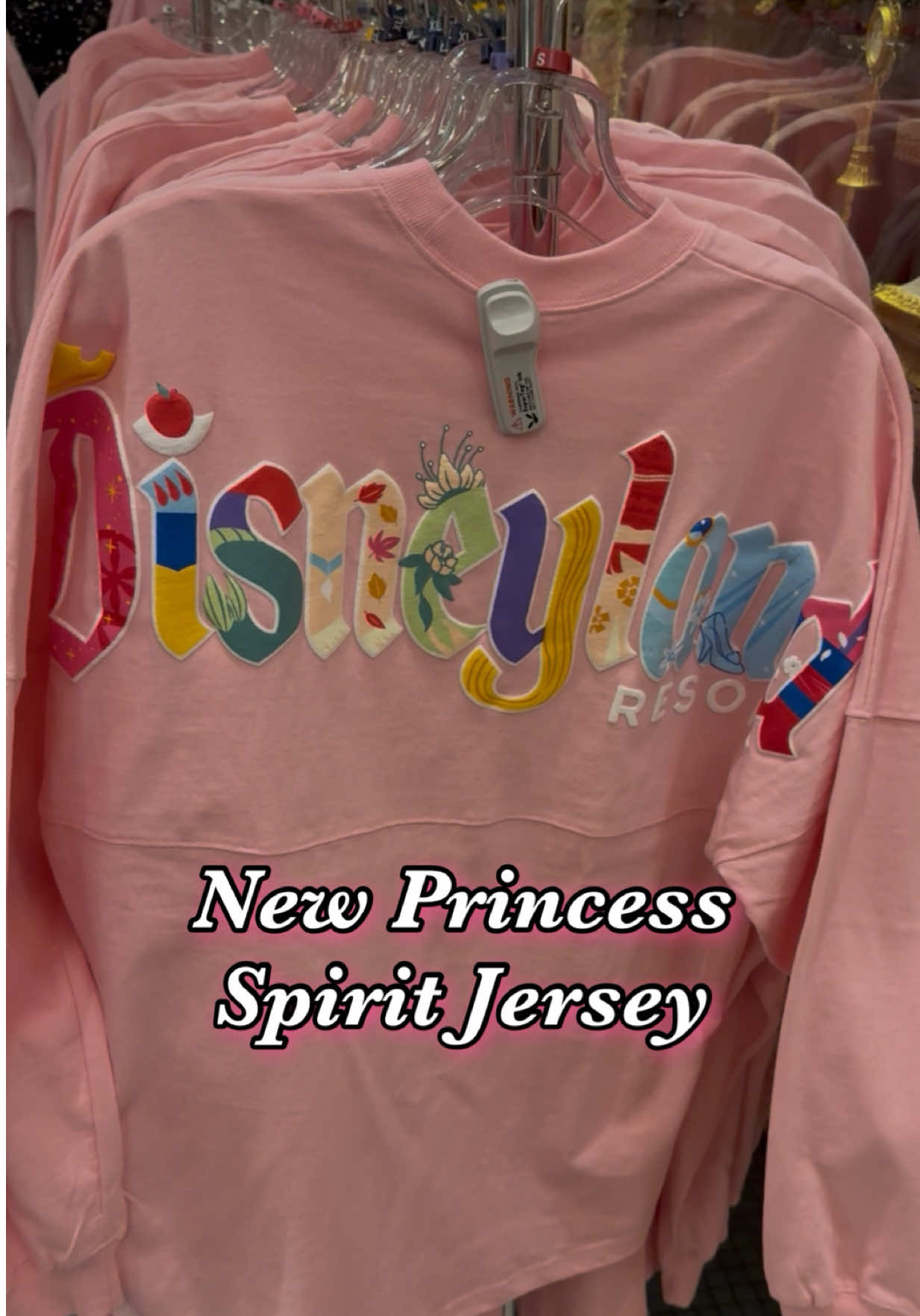 New Merch! Disney Princess Spirit Jersey 🩷 This is a returning Spirit Jersey that sold out very quickly the first time it dropped. #disney #princess #spiritjersey #disneymerch #contentcreator 