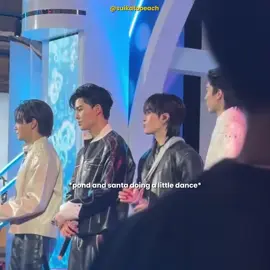 they're such a mood, teasing each other and shy cuz mention their partner😂 #perthsanta #เพิร์ธแซนต้า #pondphuwin #santapp #ppnaravit 