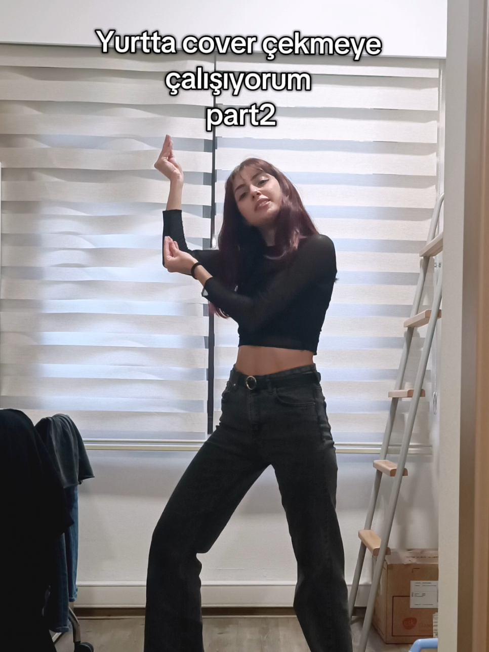 ses çıkarmamak için nefesimi tutuyorum xkzmxnnznx @izna (이즈나)  #izna #MammaMia  #kpop #part2 