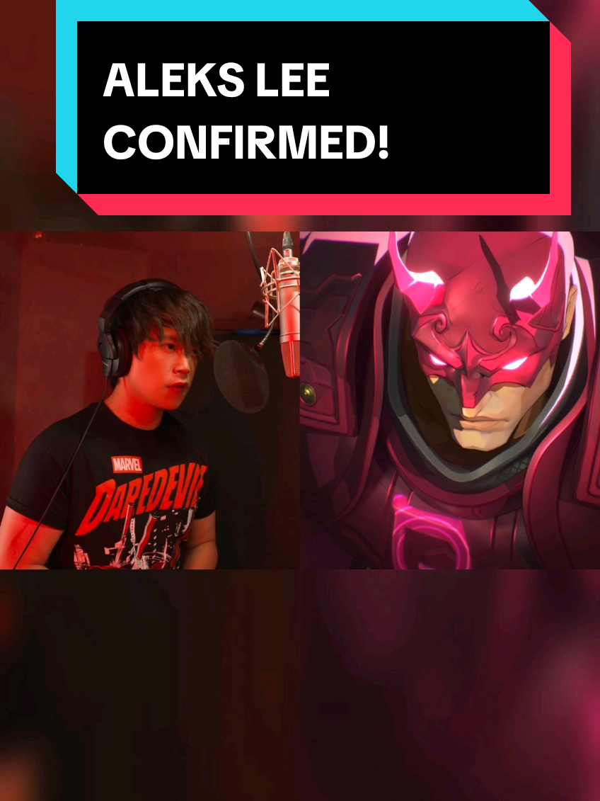 Aleks lee has just been confirmed to be voicing daredevil in marvel rivals! yet another dub for this man let's go! #marvelrivals #marvel #marvelgames #marvelrivalsseason4 #daredevil 