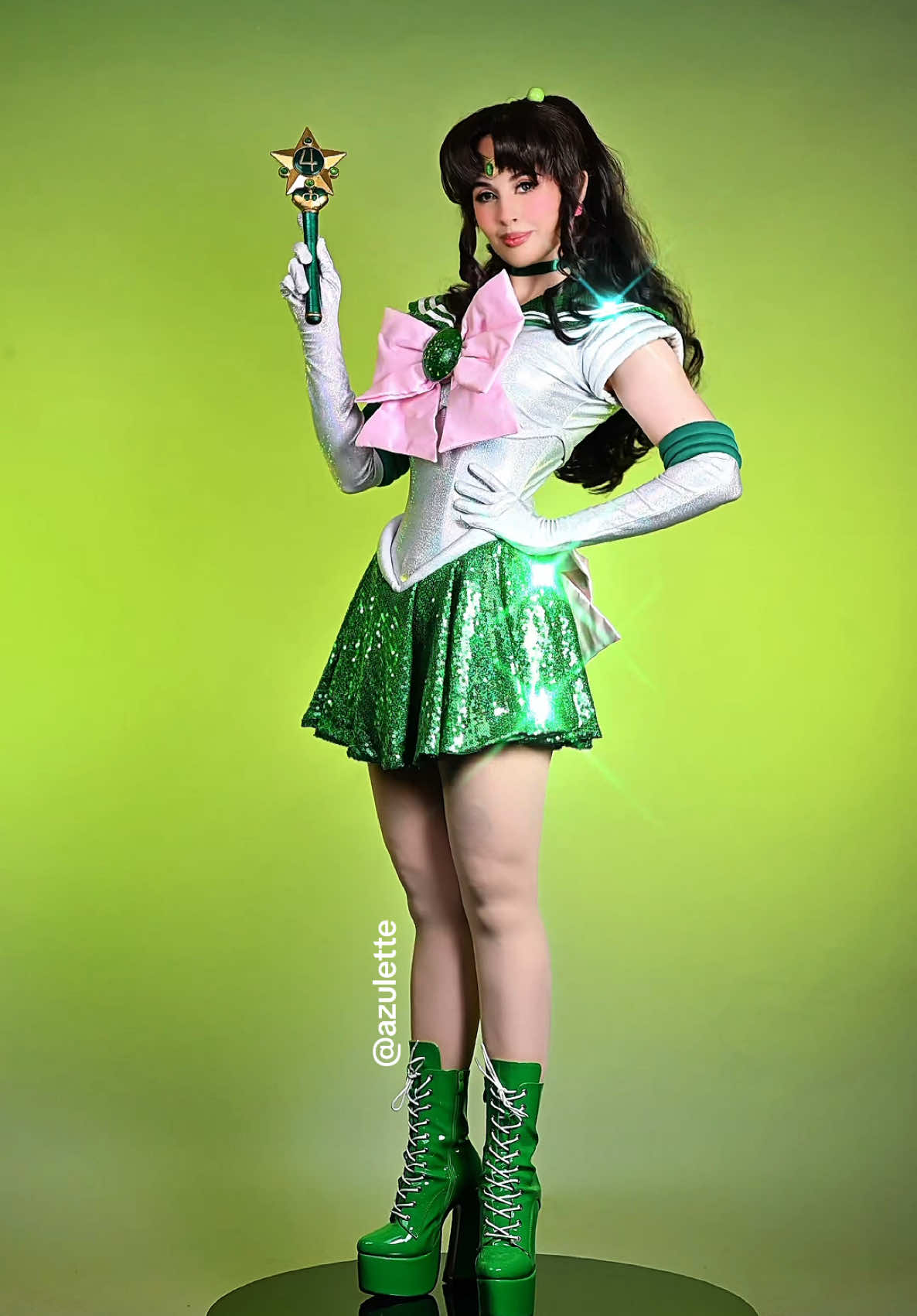 ✨ Sailor Jupiter 💚 . . #sailormoon #cosplay #cosplayer #costume #90s 