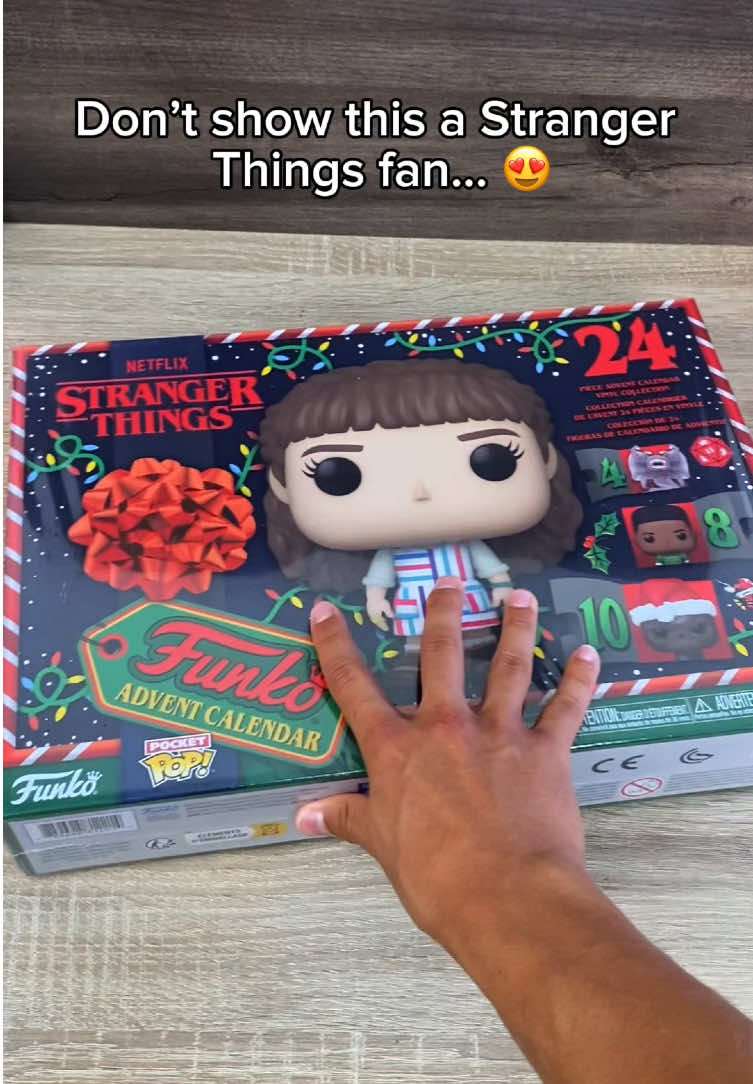 The first Stranger Things advent calendar 🥹 #strangerthings 