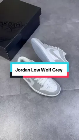Jordan Low Wolf Grey Được Rất Nhiều Ae Quan Tâm 😍#xuhuong #tiktok #sneakers #viral 