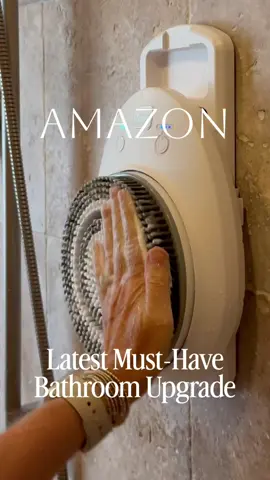 Shop l!nk in b!0 & stories.  ✨Hands free rotating electric back scrubber with 3 speeds! Rotating brush is perfect for exfoliating, deep cleansing and relaxing massage. AI automatically senses skin condition and provides precise cleaning strength. Sliding track allows you to adjust the height by 5.5”. Easy wall mounting options and quick on/off release for convenient charging. Comes with 4 brushes, each unique for personalized exfoliation and massage. You’re going to love this! Enjoy! XO ~ Julie & Jodie #amazonhome #amazonfinds #backscrubber #athomespa #amazonhomefinds 