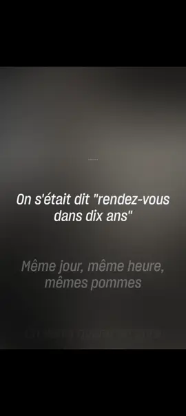 Patrick Bruel rendez vous dans 10  ans #parole #chanson #musiquefrancaise #chansonfrancaise 