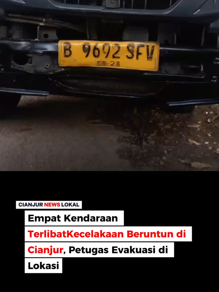 Empat Kendaraan Terlibat Kecelakaan Beruntun di Cianjur, Petugas Evakuasi di Lokasi Suara klakson bersahut-sahutan memecah suasana siang di Jalan Raya Bandung, tepatnya di Kampung Cikolotok, Desa Sukamulya, Rabu dua oktober 2025. Puluhan kendaraan terjebak dalam antrean panjang, sementara para pengendara motor berusaha mencari celah untuk melintas. Selengkapnya https://wartacianjurnews.com/empat-kendaraan-terlibat-kecelakaan-beruntun-di-cianjur-petugas-evakuasi-di-lokasi/