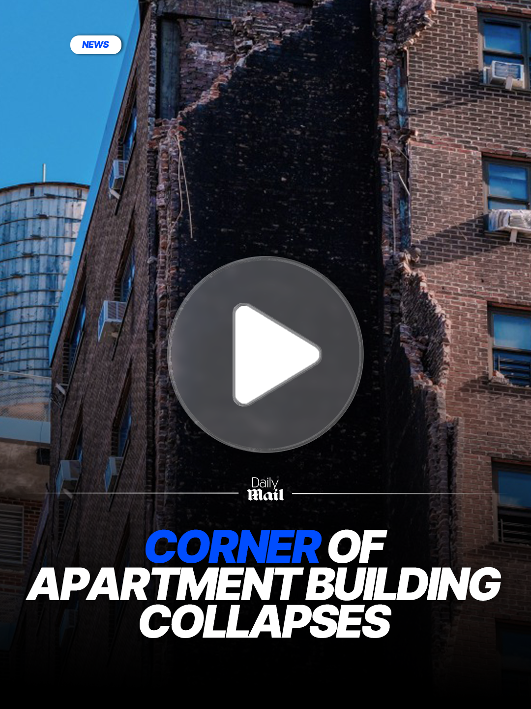 An entire corner of a New York City apartment building collapsed after a reported gas explosion inside the apartment block.  According to the New York City Fire Department, the blast caused the incinerator shaft to collapse in the Bronx borough of the city. The explosion happened shortly after 8AM on Wednesday morning at the Mitchel Houses building, a high-rise that makes up an 11-building complex in the area.   Read the full story at Daily Mail. #news #newyorkcity #newyork #bronx #collapse