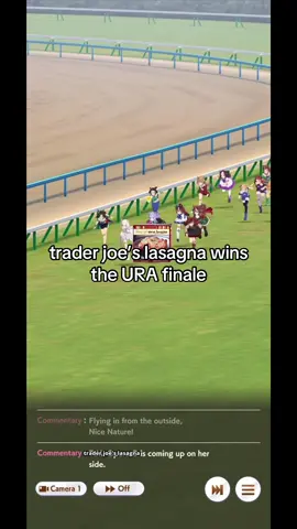 trader joe’s lasagna wins the URA finale #creamernation #fyp #viral #foryoupage #umamusume 