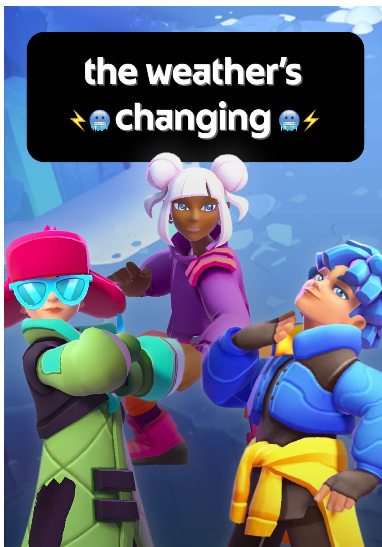 gettin chilly with a chance of monsters  don’t get caught in a weak jacket! 🥶⛈️ #joinmoco #firstofthemonth #gaming #OOTD #weather 