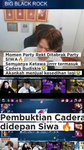 Party Rekt Vs Penjoki yang Kick Cadera  alias Siwa🔥 Akankah menjual kesedihan lagi?😭#NEXTJagoanMabar #MLBBNEXT2025  #rekt #oura #cadera 