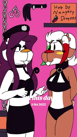 #onthisday what's your favorite safeword? #navi #holly #kink #animation 