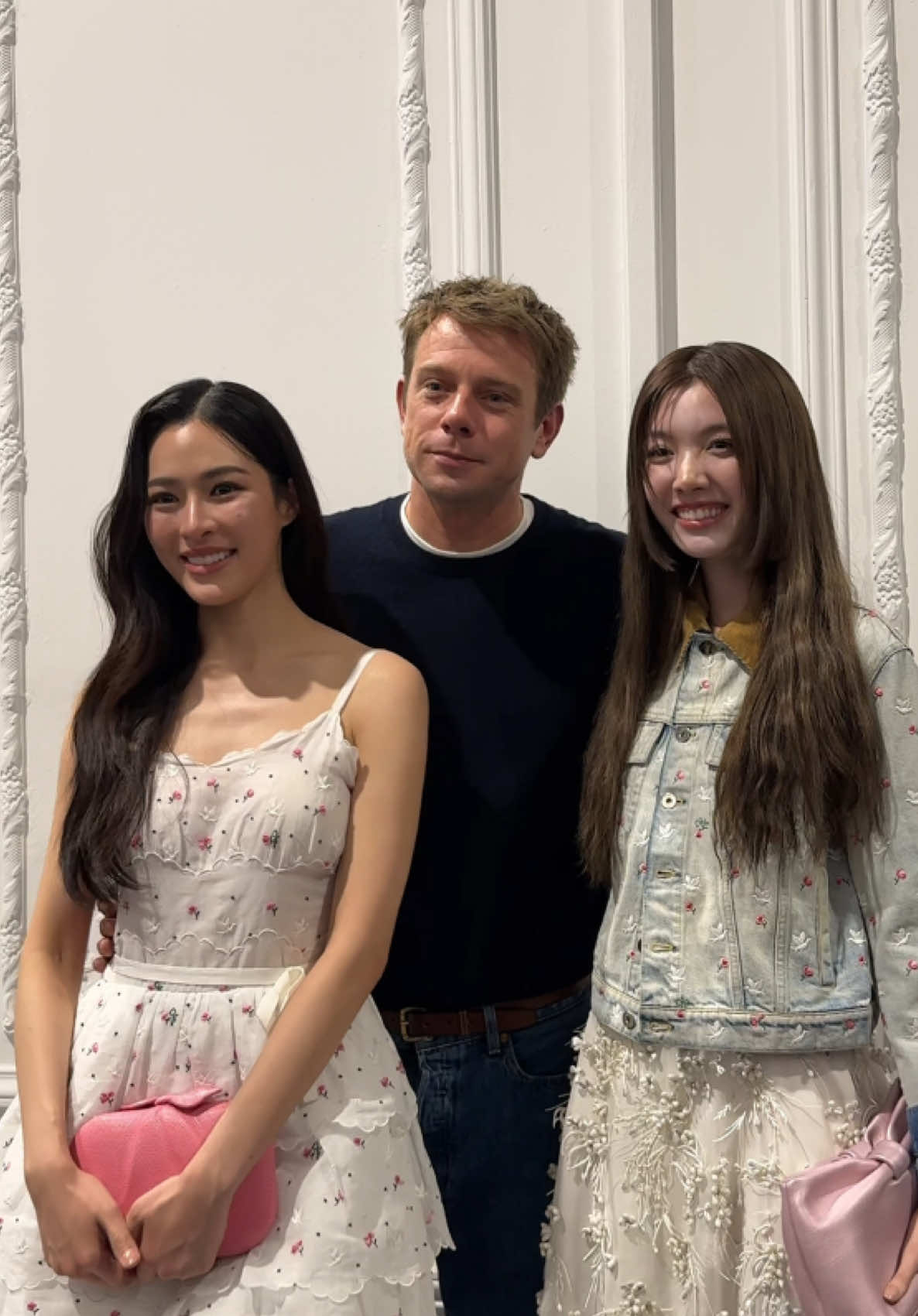 Lingling & Orm at the #DiorSS26 show #TikTokFashion