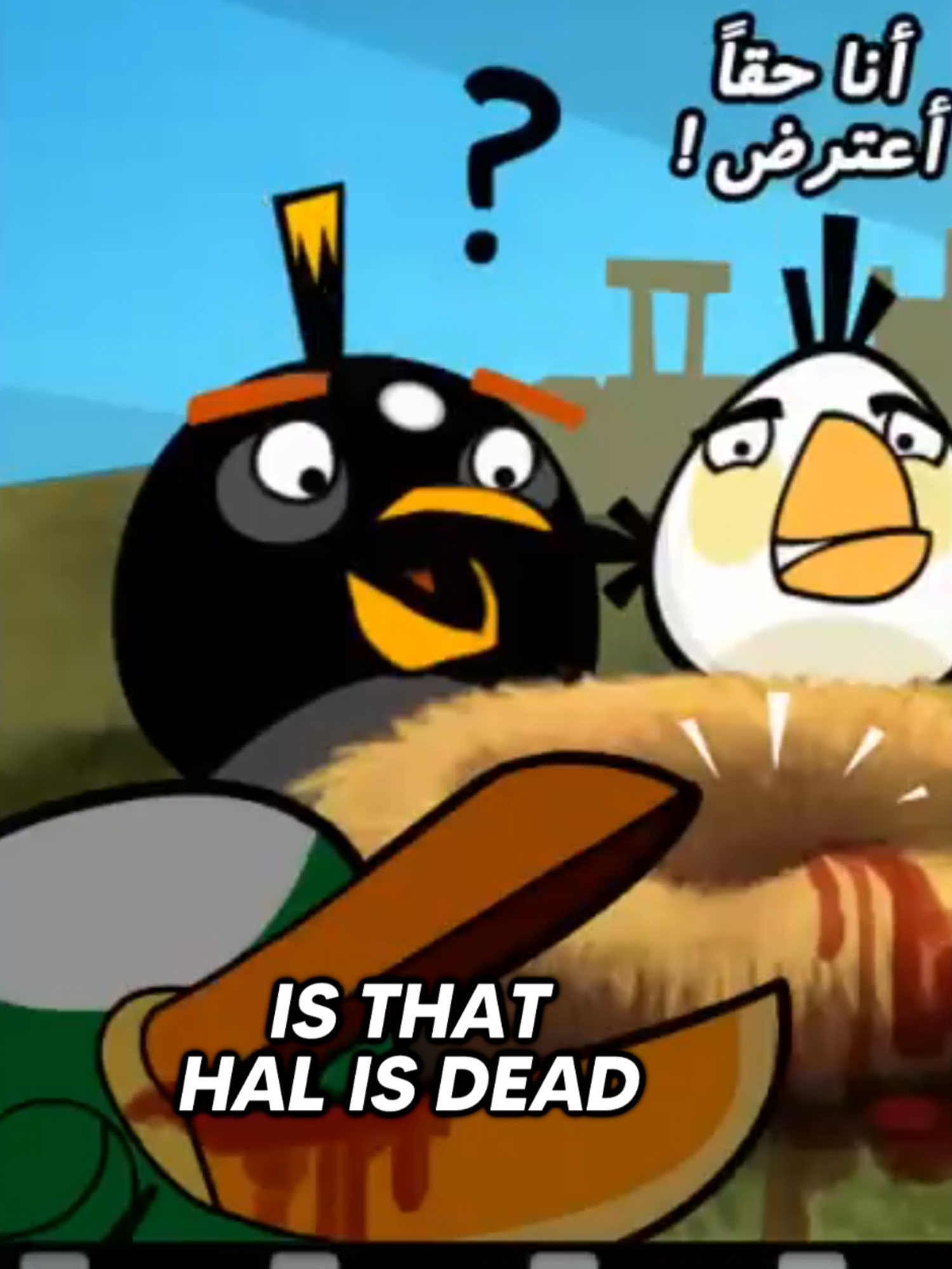 Hal is DEAD? #angrybirds