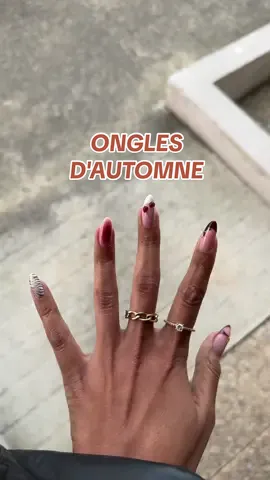 Ils sont trop trop beaux j'adore ✨  Made by @Éli🍯  - #newnails #fallnails #fallnailinspo #newset #nailtechnician 