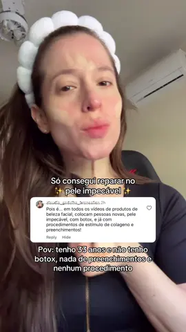 Colecionando comentários assim 😂 #skincarediario #rotinadeskincare #skincarepeleoleosa #skincarediurna #peleoleosa 