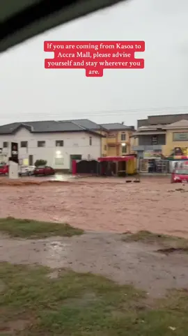 If you are coming from Kasoa to Accra Mall, please advise yourself and stay wherever you are. This is the current situation on that stretch. #fyp #sikaofficial1