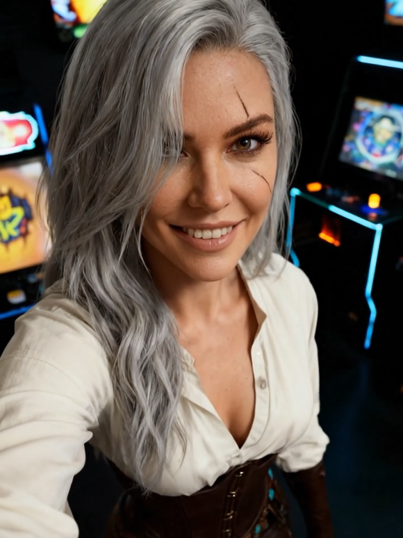 Ciri - The Witcher 3 Wild Hunt #ia  #gemini  #geminifourth  #googlegemini  #creatorsearchinsights 
