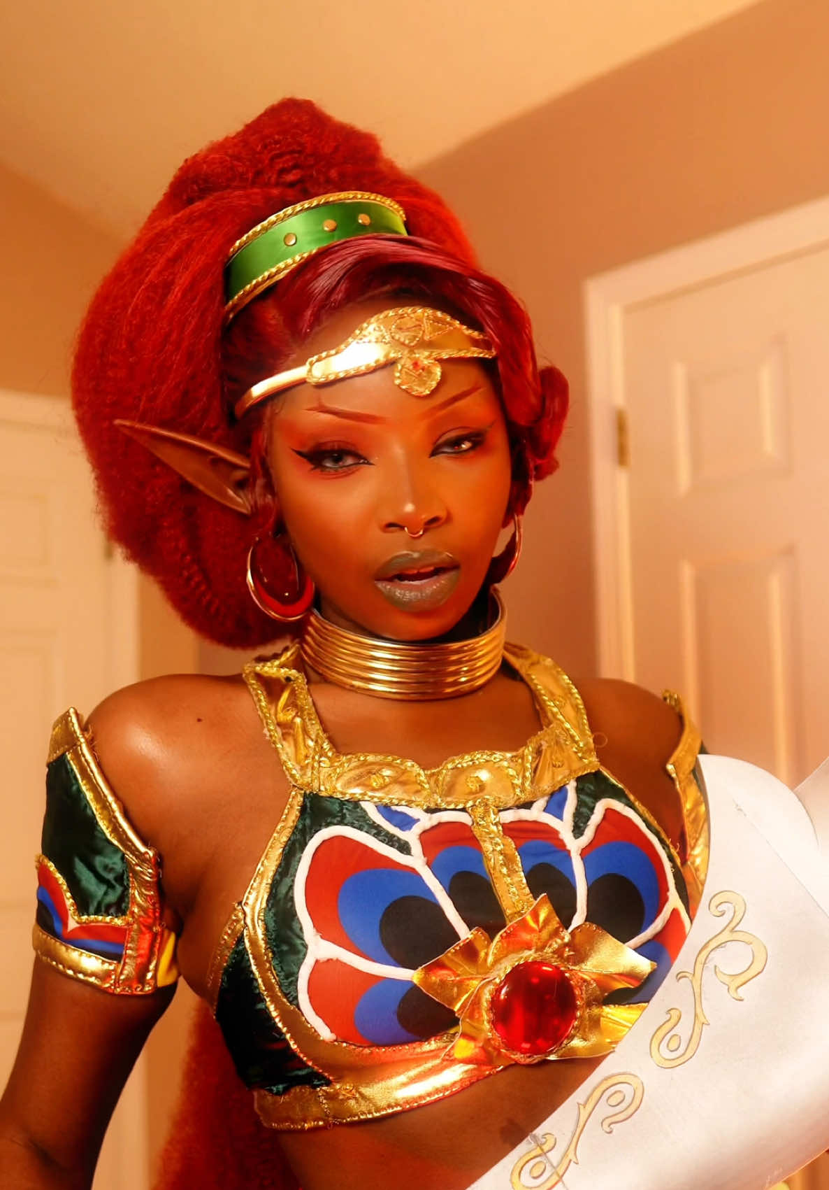 Lady Urbosa I love u #urbosa #zeldabotw #tloz #urbosacosplay 